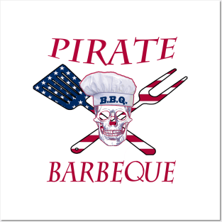 Barbeque Pirates American Posters and Art